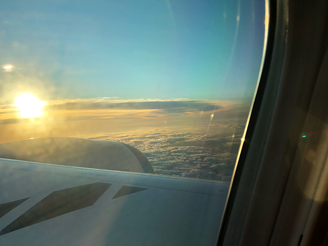 シドニー上空