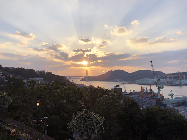 長崎夕日