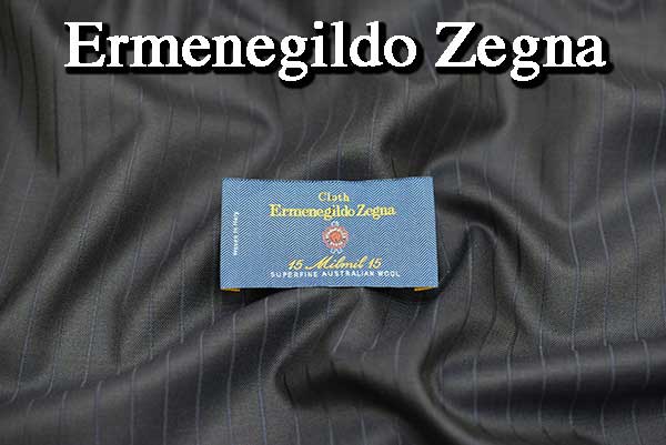 ゼニア zegna フルオーダースーツのお仕立て事例　テーラーダンディ
