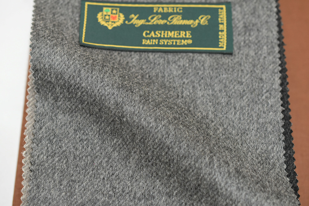 ロロピアーナのカシミア100% オーダーコート素材 n775003