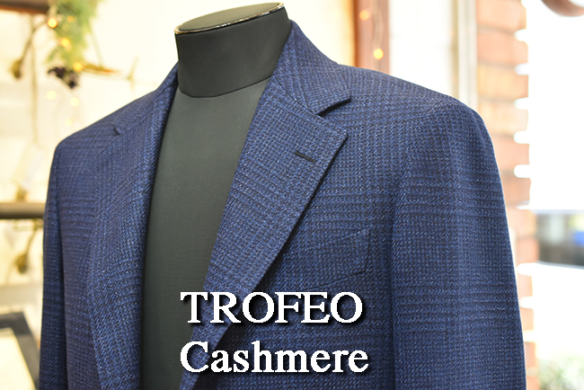 ゼニア　トロフェオ　カシミア　フルオーダージャケット